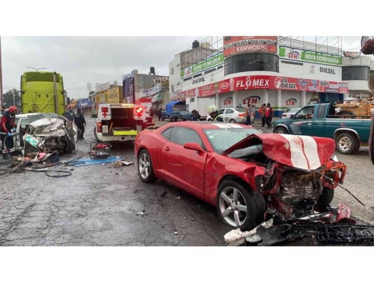 Así quedó el auto de Heisenwolf. Las familias de las víctimas han exigido que se castigue judicialmente al joven de 26 años que estaría conduciendo bajo los efectos del alcohol. 