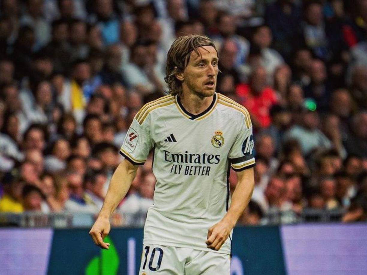 Luka Modric: El croata estará en el centro del campo del Real Madrid.