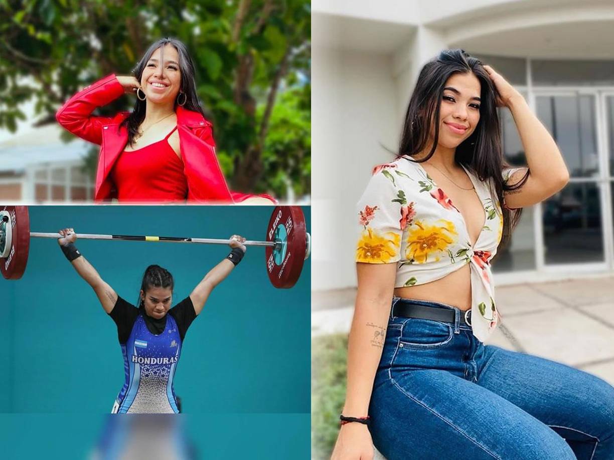 Su nombre es Sofía Alemán y destaca en halterofilia, deporte olímpico de levantamiento de pesas. La llaman la atleta más bella de Honduras. ¡Conócela!