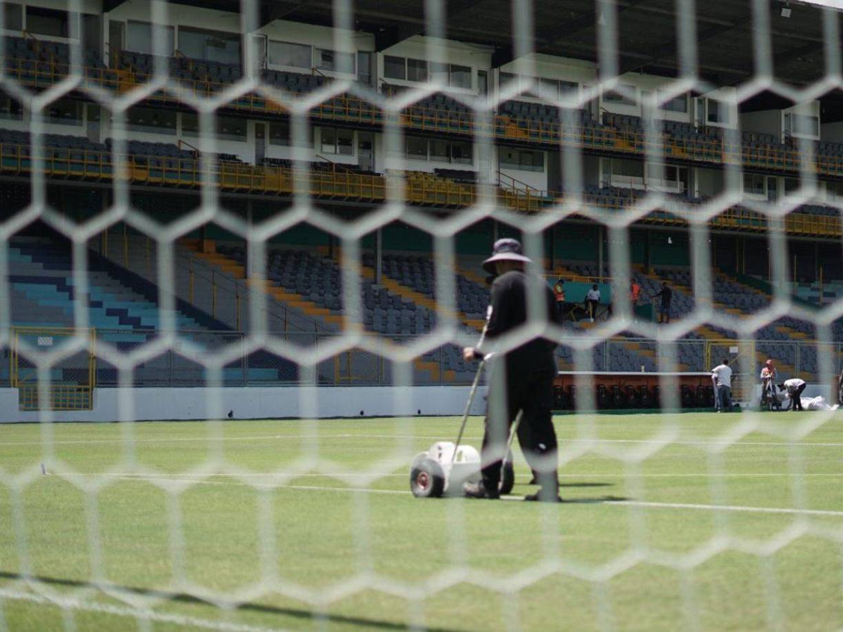 Al engramillado del Morazán le faltan detalles para estar al 100%, pero el nuevo recinto sampedrano ya está aprobado.