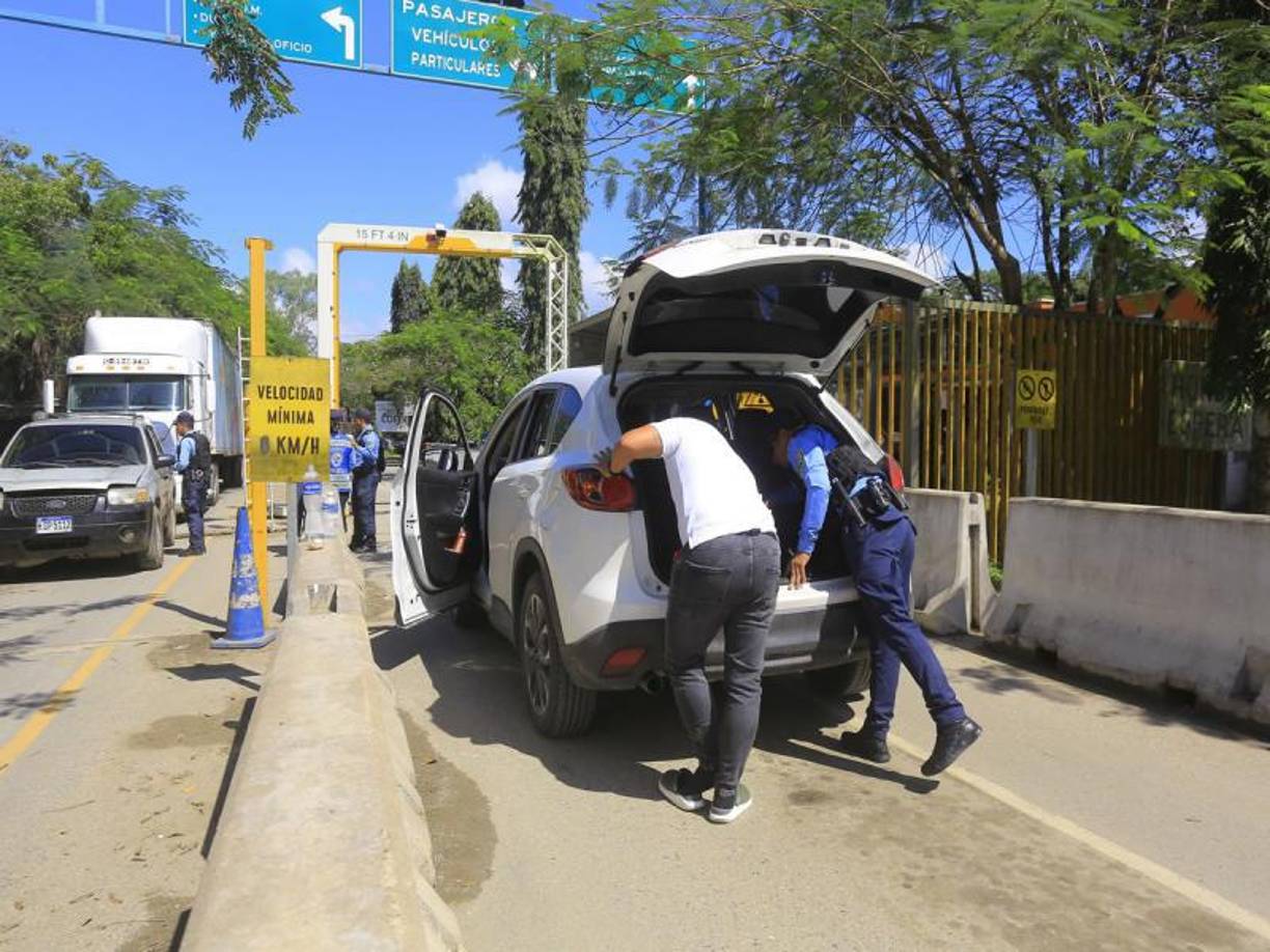 LA PRENSA Premium se desplazó hasta la aduana para realizar un recorrido in situ y constatar su operatividad luego de conocerse que es la segunda frontera de Honduras con más actividad de contrabando y narcotráfico.