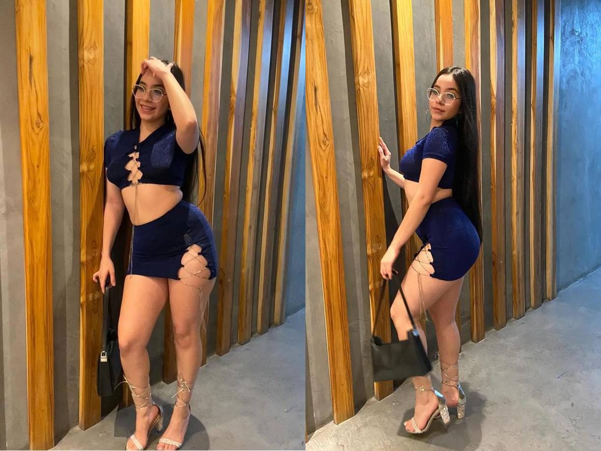 Así es Dayana Zúniga, la linda aficionada del Motagua que robó suspiros en el partido de ida de la final contra Olimpia por un sexy descuido.