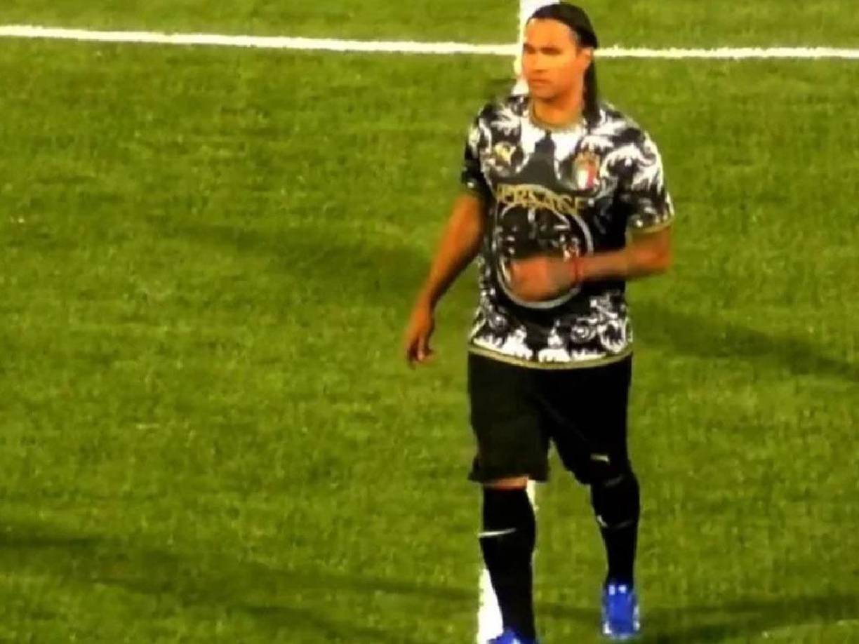  El exfutbolista del Vida fue la gran atracción del campeonato llamado Copa Agustín Alonso 2024.