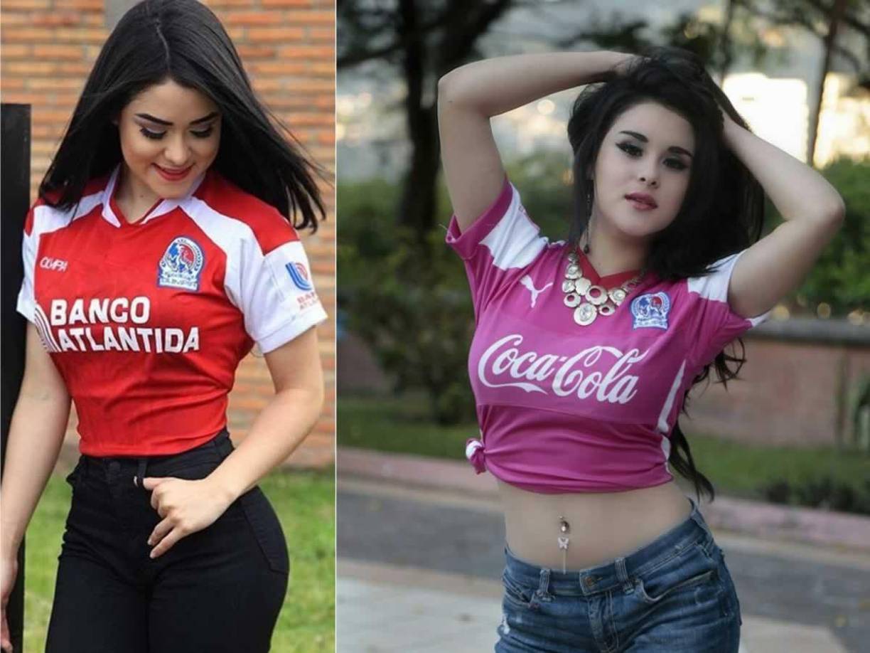 Ónice Flores - La hermosa ‘Campanita’ es una de las aficionadas más sexys del tetracampeón de Honduras.