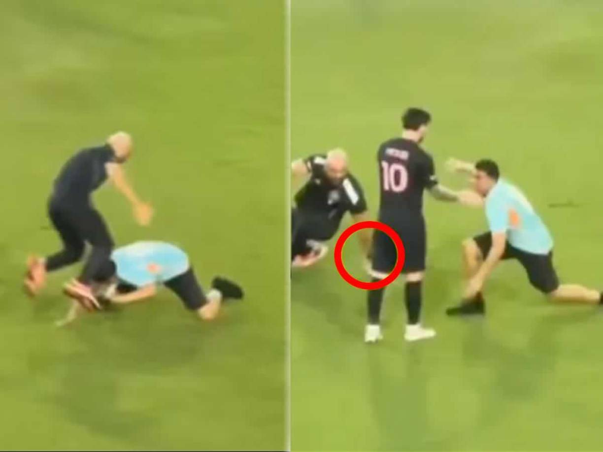 Yassine Cheuko custodia a Lionel Messi en todos sus partidos con Inter Miami desde 2023 y en Panamá no fue la excepción.