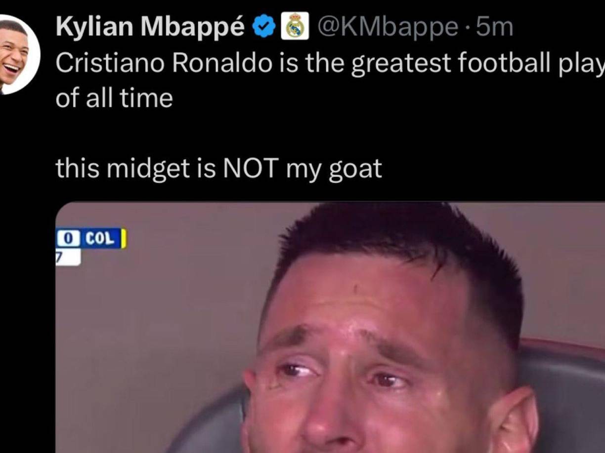 Entre lo más destacado, se vio una comparación entre Lionel Messi y Cristiano Ronaldo, resaltando la figura del portugués e insultando al argentino. 