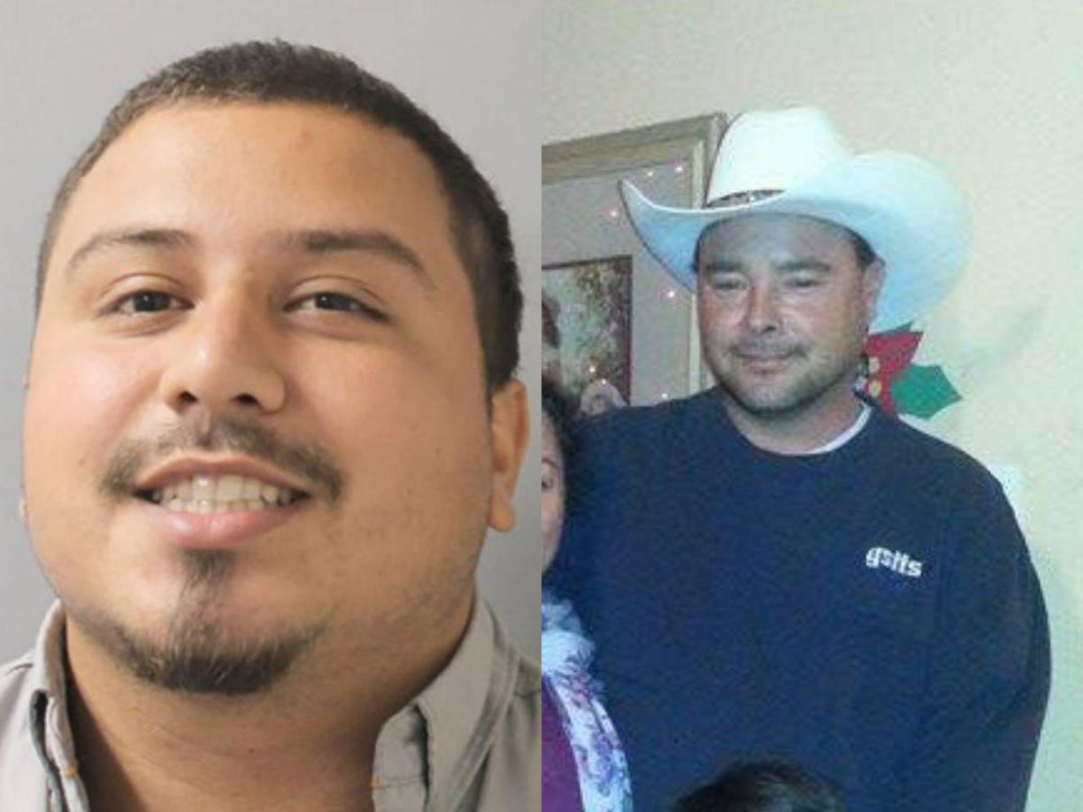 Cristopher Cruz de 26 años (izquierda) recibió una pena de 50 años por asesinar a Raymond Lindgren (derecha).