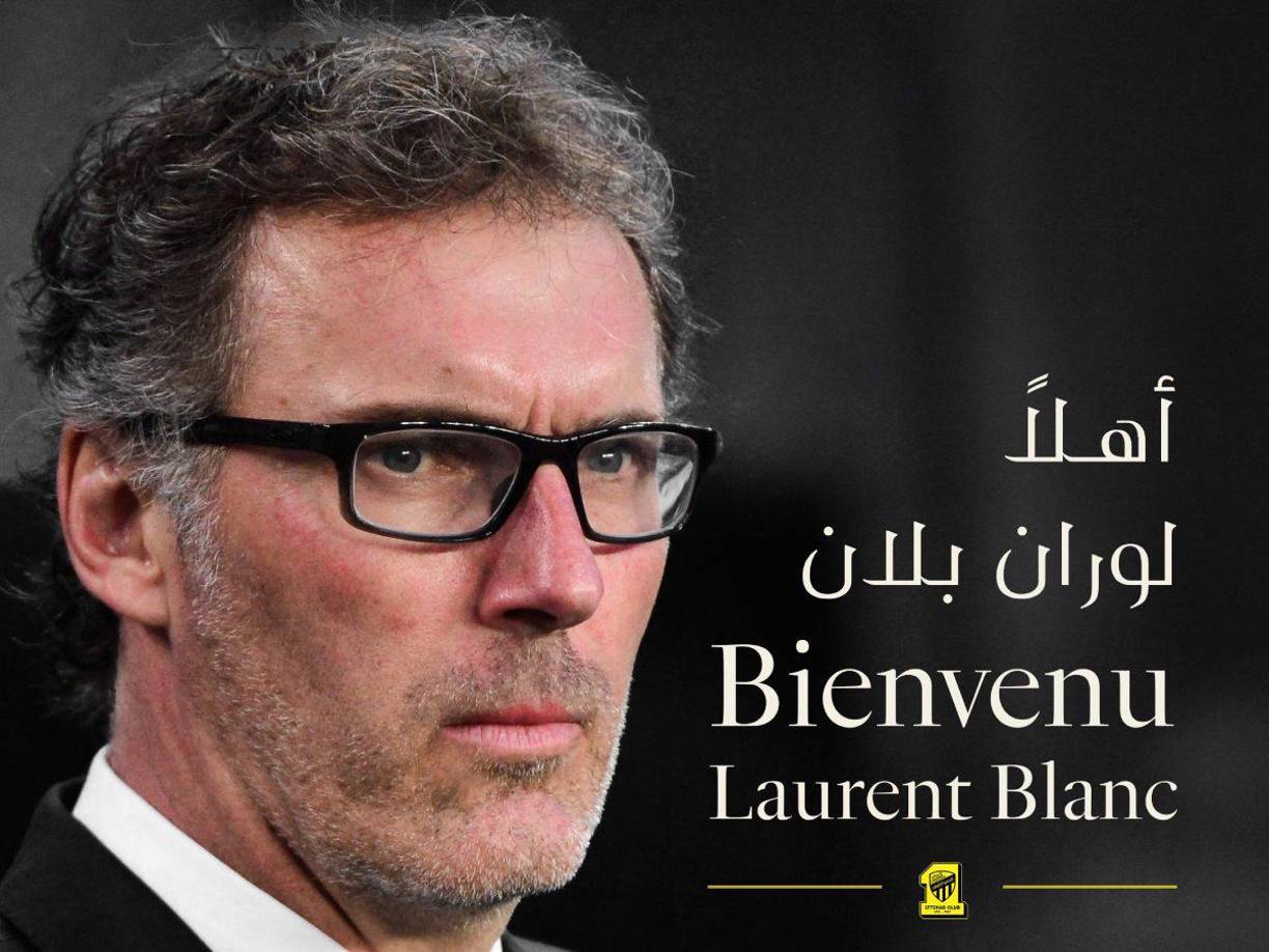 El francés Laurent Blanc regresa a los banquillos y ya es el nuevo entrenador de Al Ittihad, reemplazando a Marcelo Gallardo. Estará dirigiendo a Benzema.