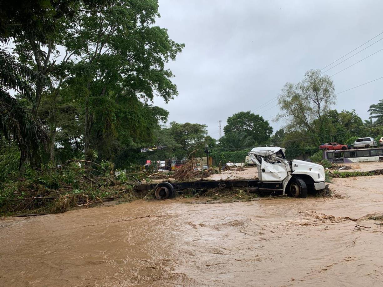 Colón es uno de los departamentos más golpeados por el paso de este fenómeno tropical que surca la costa caribeña de Honduras de este a oeste. 