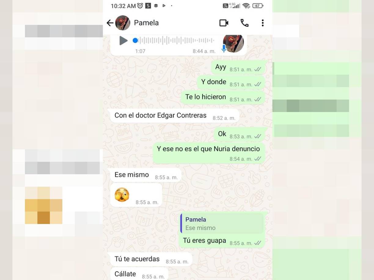 Además, acusan al doctor Contreras de abandonar la clínica tras el fallecimiento de Pamela y de negarse a proporcionar explicaciones, aumentando las sospechas sobre su ética profesional.