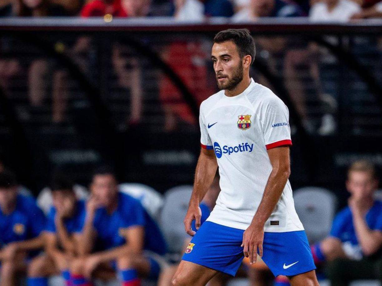 Eric García: No entra en los planes del Barcelona y se habla que la Real Sociedad lo pretende.