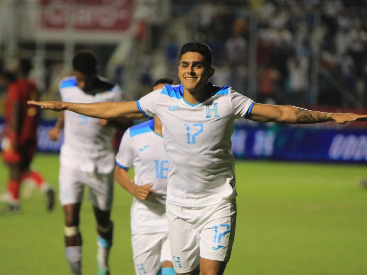Luis Palma ahora destaca en la Selección Mayor de Honduras, tras pasar por las selecciones menores.