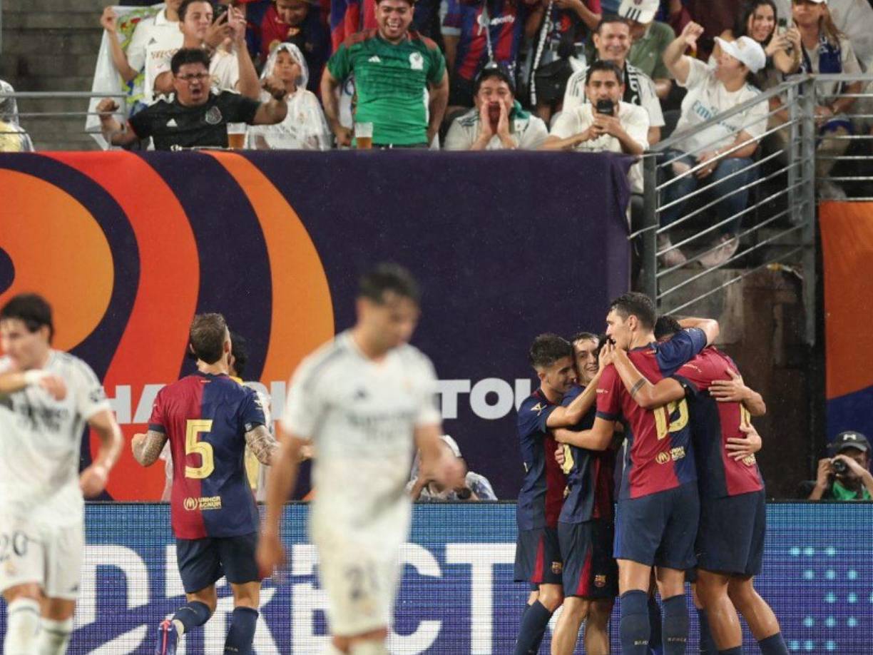 El FC Barcelona celebró a lo grande la victoria ante Real Madrid.