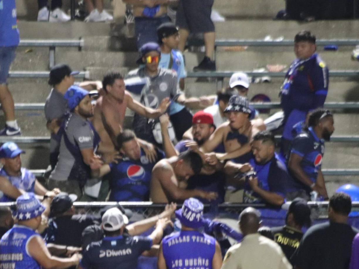 El incidente ocurrió en la goleada del Motagua por 3-0 ante Municipal.