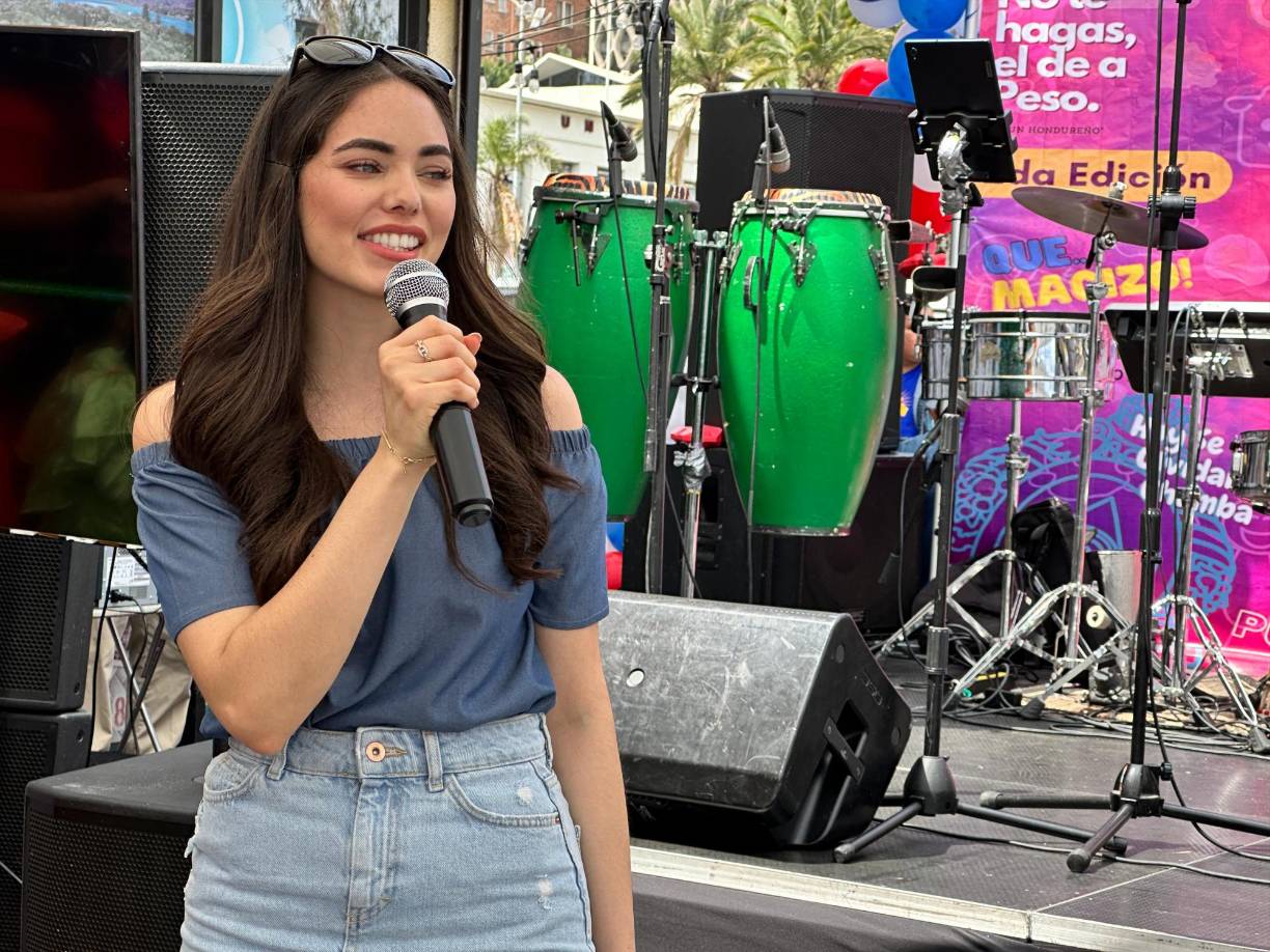 Hubo música, juegos para niños, mujeres bellas y, por supuesto, baleadas de todos los tamaños.