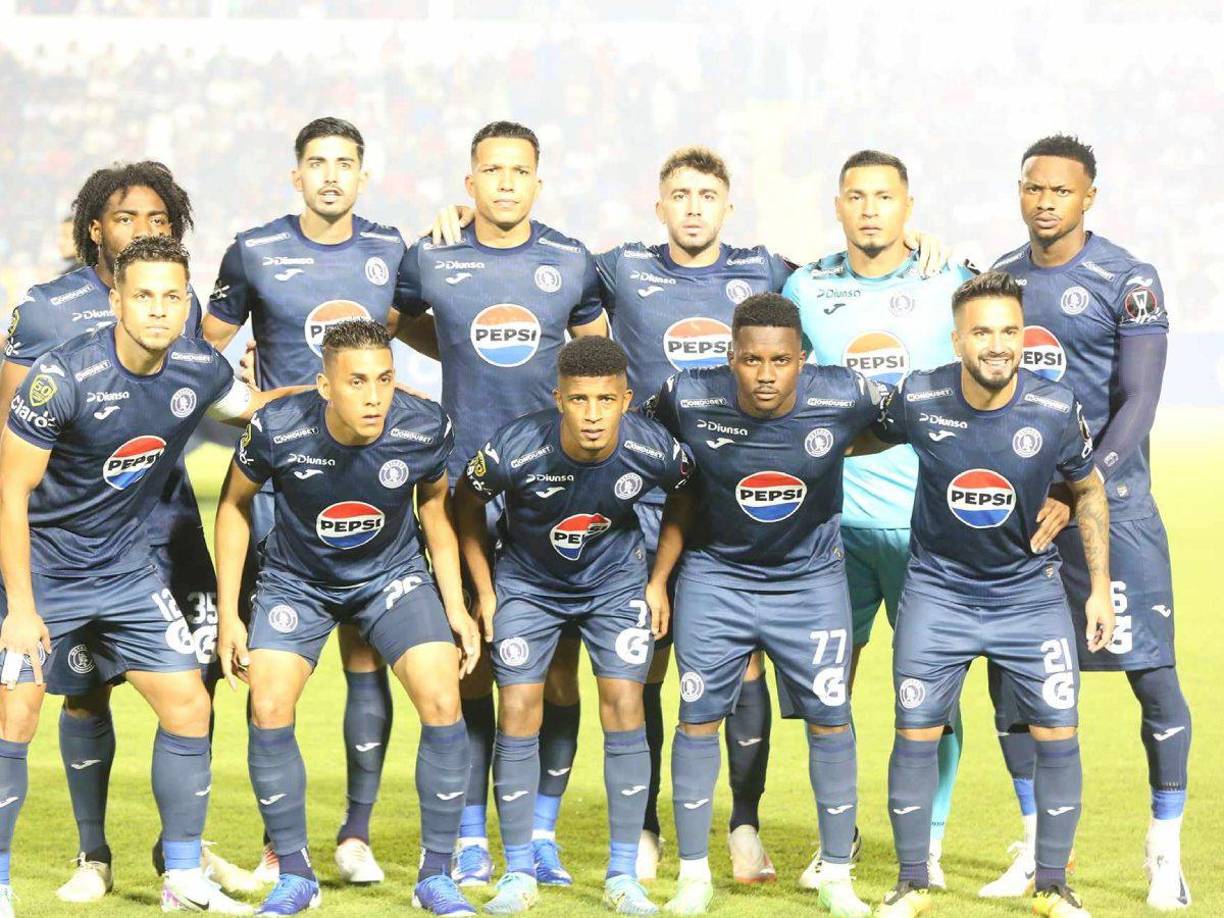 El 11 titular del Motagua que mandó a la cancha Diego Vázquez para el clásico ante Olimpia. 