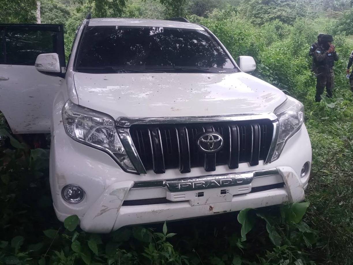 En una camioneta blindada huyó el extraditable Fernando Urbina Soto cuando iba a ser capturado en una zona montañosa de Yoro.