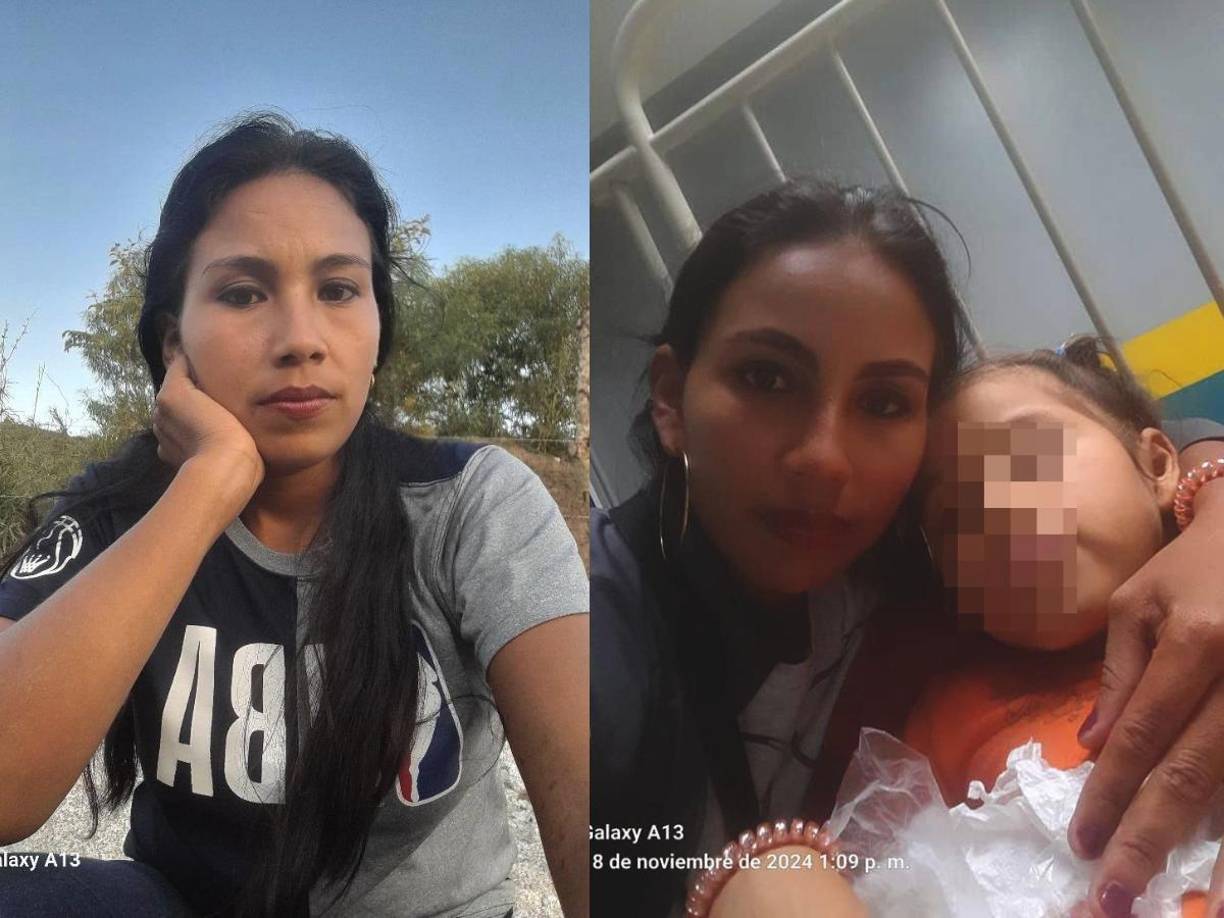 Fotos en vida de María Elizabeth Guardado, la joven madre que fue encontrada muerta en una finca de palma africana en la aldea Las 40 de El Progreso, Yoro.