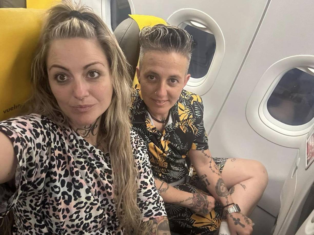 La exfutbolista y ahora entrenador comparte en sus redes sociales su día a día con su pareja.