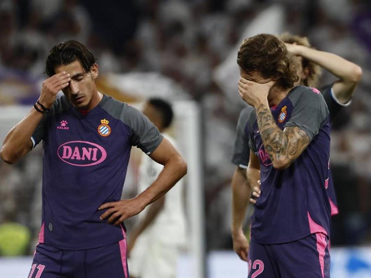 El Espanyol terminó por ser goleado en el Santiago Bernabéu ante un Real Madrid que sigue despertando en La Liga. 