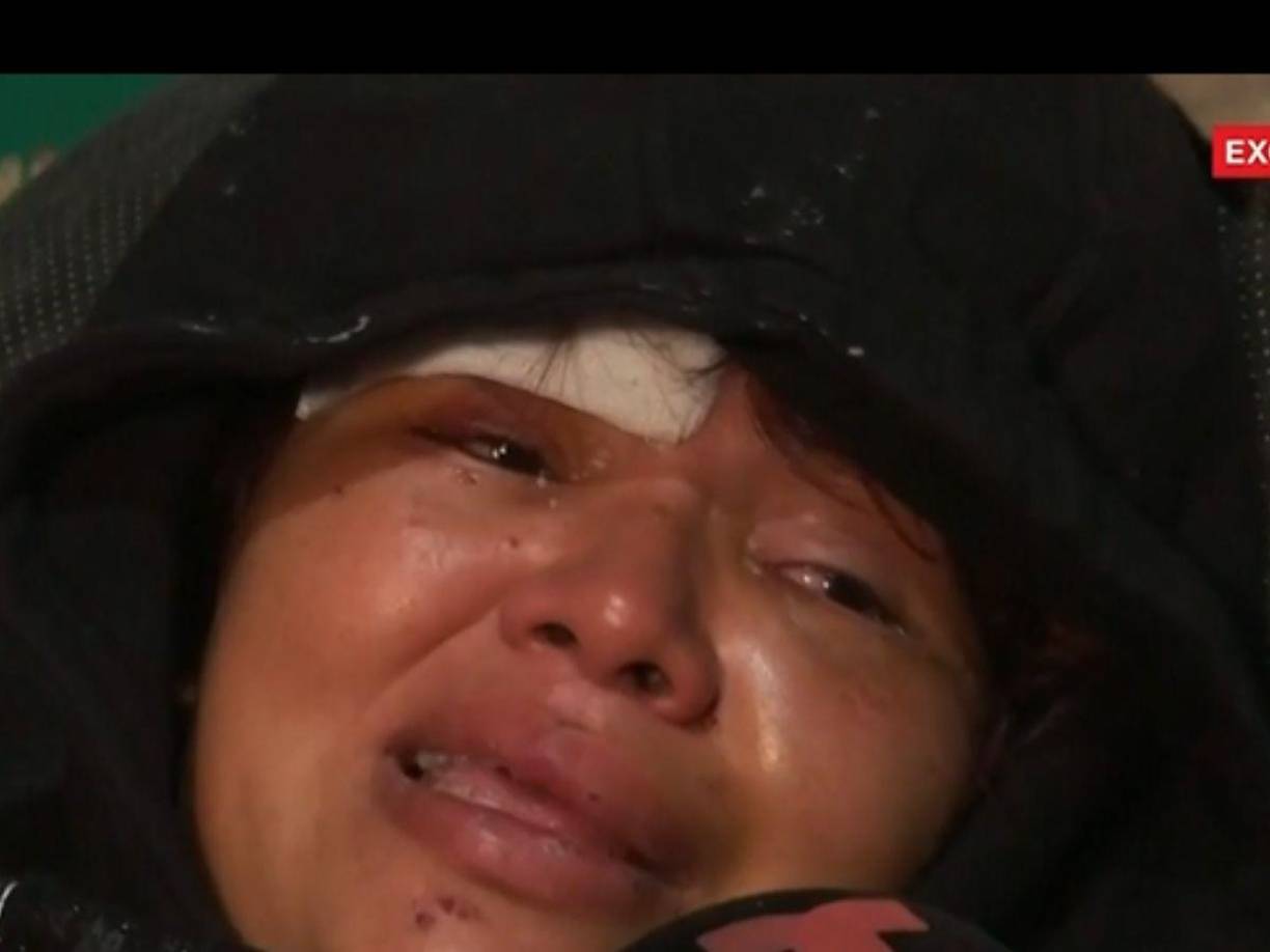 Lourdes dijo que ella había llegado pidiendo dinero y tenía la ilusión de llegar a Estados Unidos.