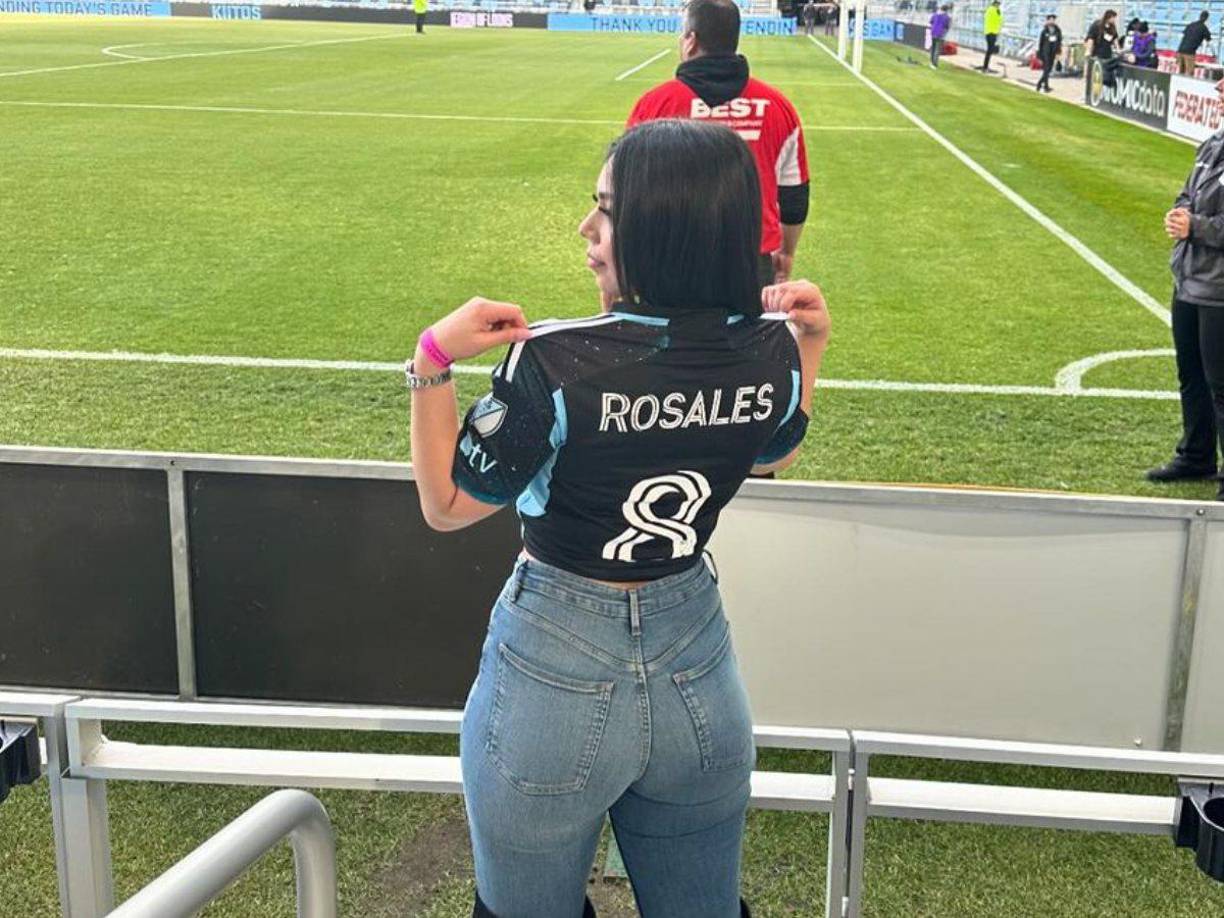 La bella Yensy Bonilla es esposa del futbolista hondureño Joseph Rosales, jugador que está destacando en la MLS de EUA con el Minnesota United. 
