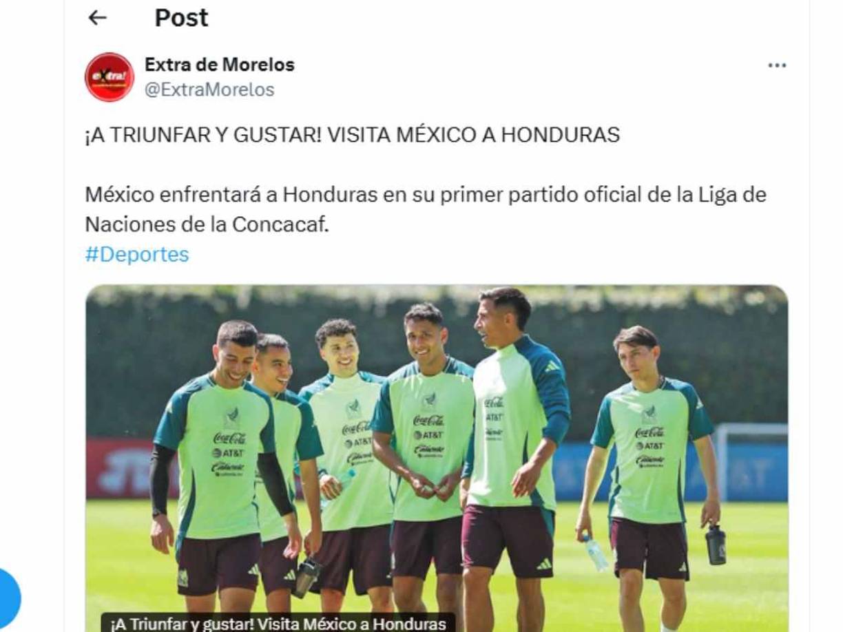 ”A triunfar y gustar”, señalan en Extra Morelos. 