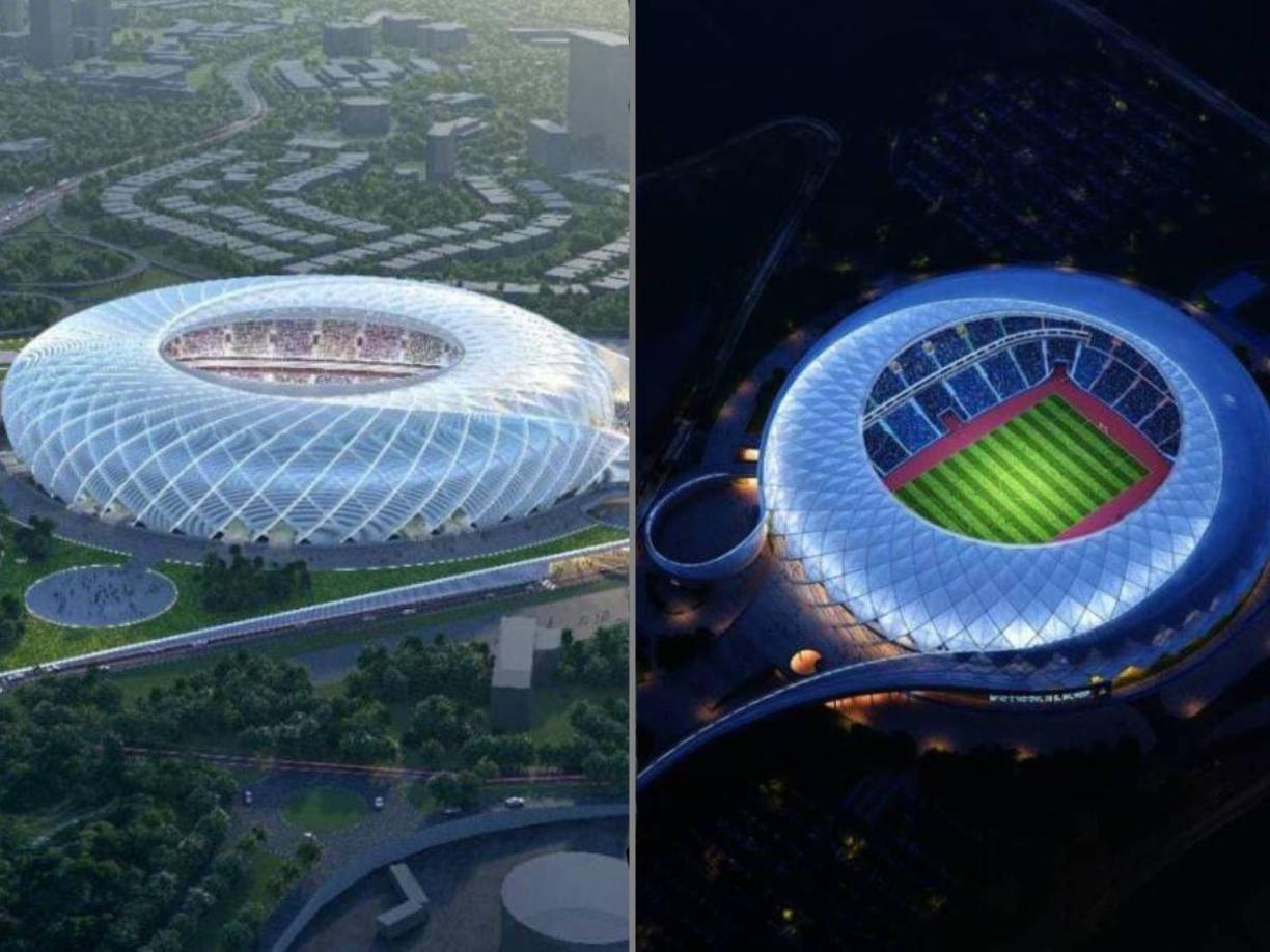 El Salvador podrá contar con el Estadio “más moderno de América”, así lo dió a conocer su presidente Nayib Bukele y aquí te mostramos las imágenes del espectacular recinto.