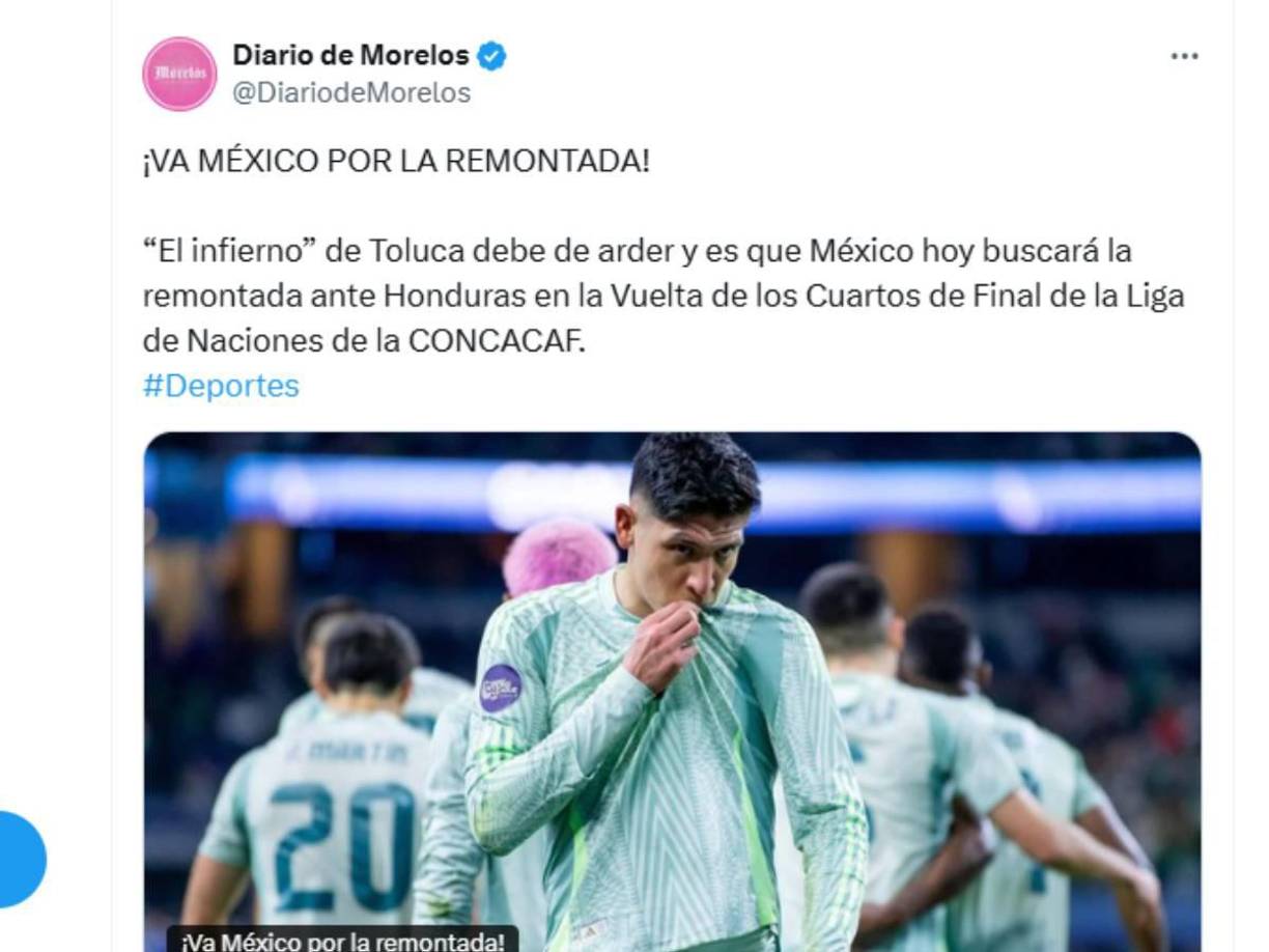 “El infierno” de Toluca debe de arder”.