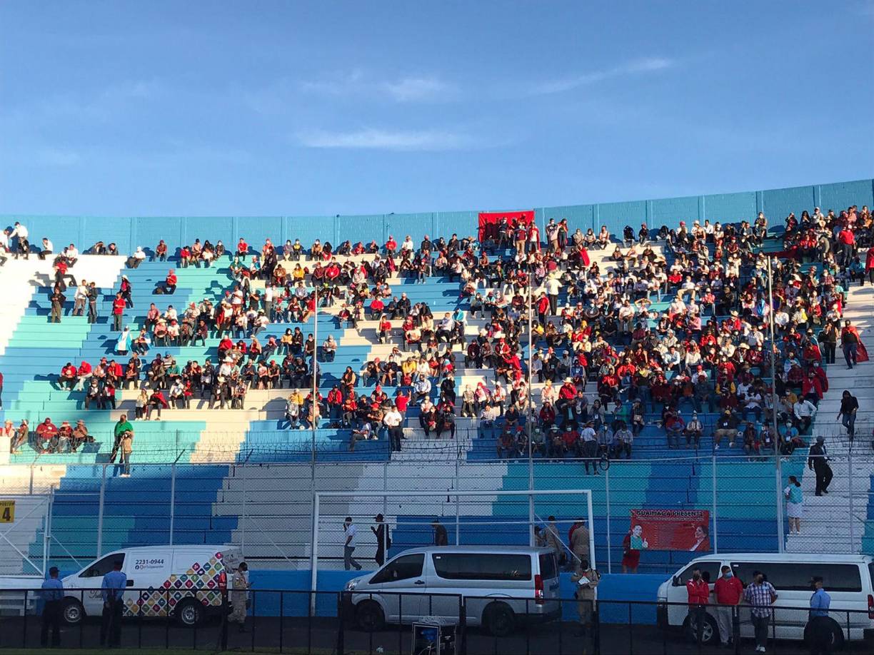 Los hondurelos acompañaron la toma de posesión de Xiomara Castro. 