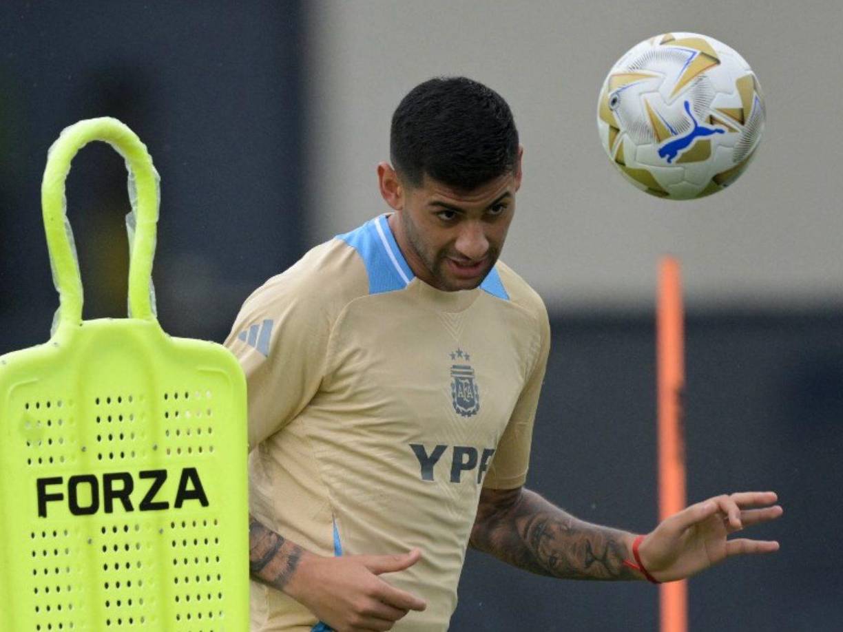 Cristian Romero: Estará como zaguero central de la Argentina para la final ante Colombia.