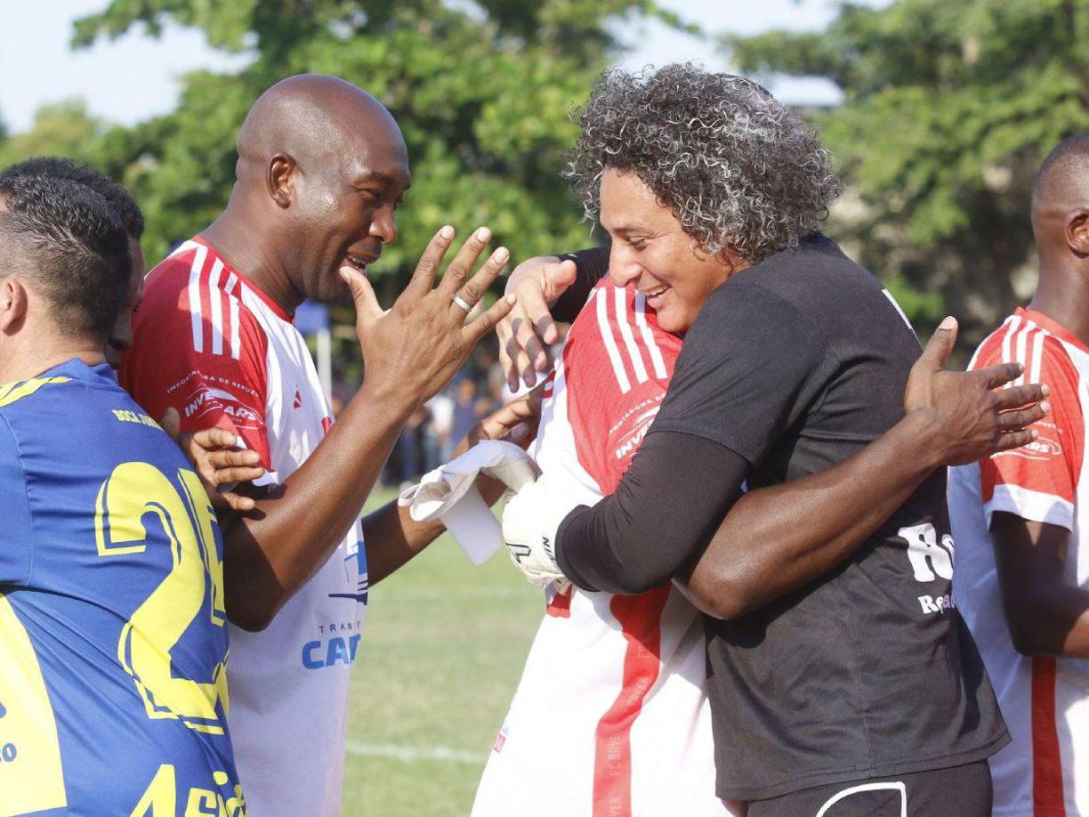 Kevin Hernández fue la figura de Boca Juniors de la Liga de Veteranos. 