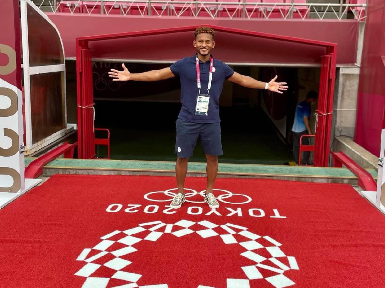 El futbolista hondureño fue uno de los convocados por Miguel Falero para los Juegos Olímpicos de Tokio 2020.