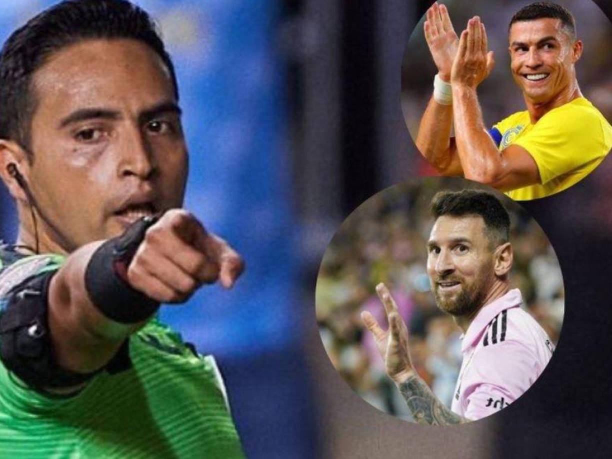 Said Martínez puede presumir de haberle pitado un partido a Cristiano Ronaldo y Lionel Messi, los dos mejores futbolistas del mundo de la última década.