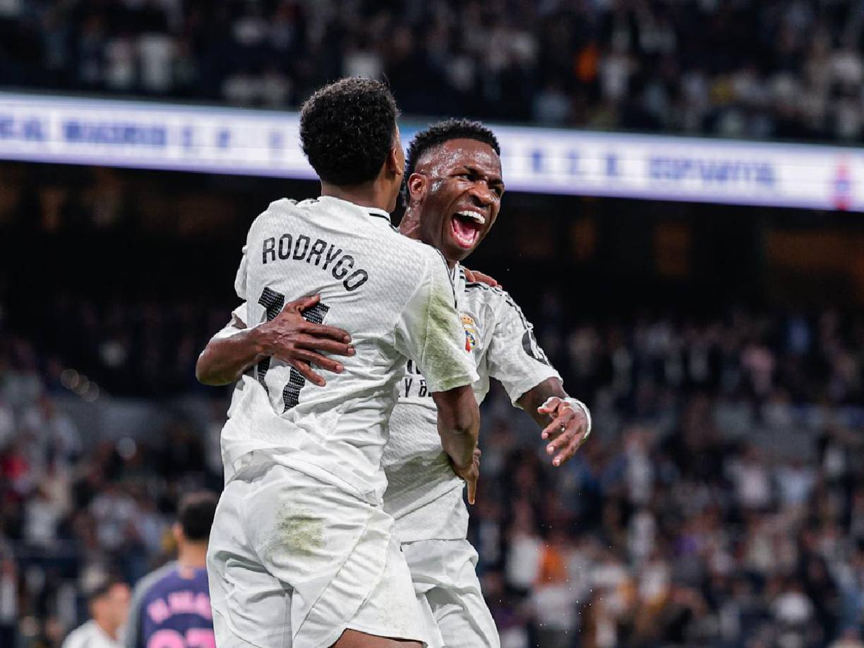 Nuevamente los brasileños se unieron y le daban vuelta al marcador en el Santiago Bernabéu. ¡Fiesta blanca con el segundo tanto!