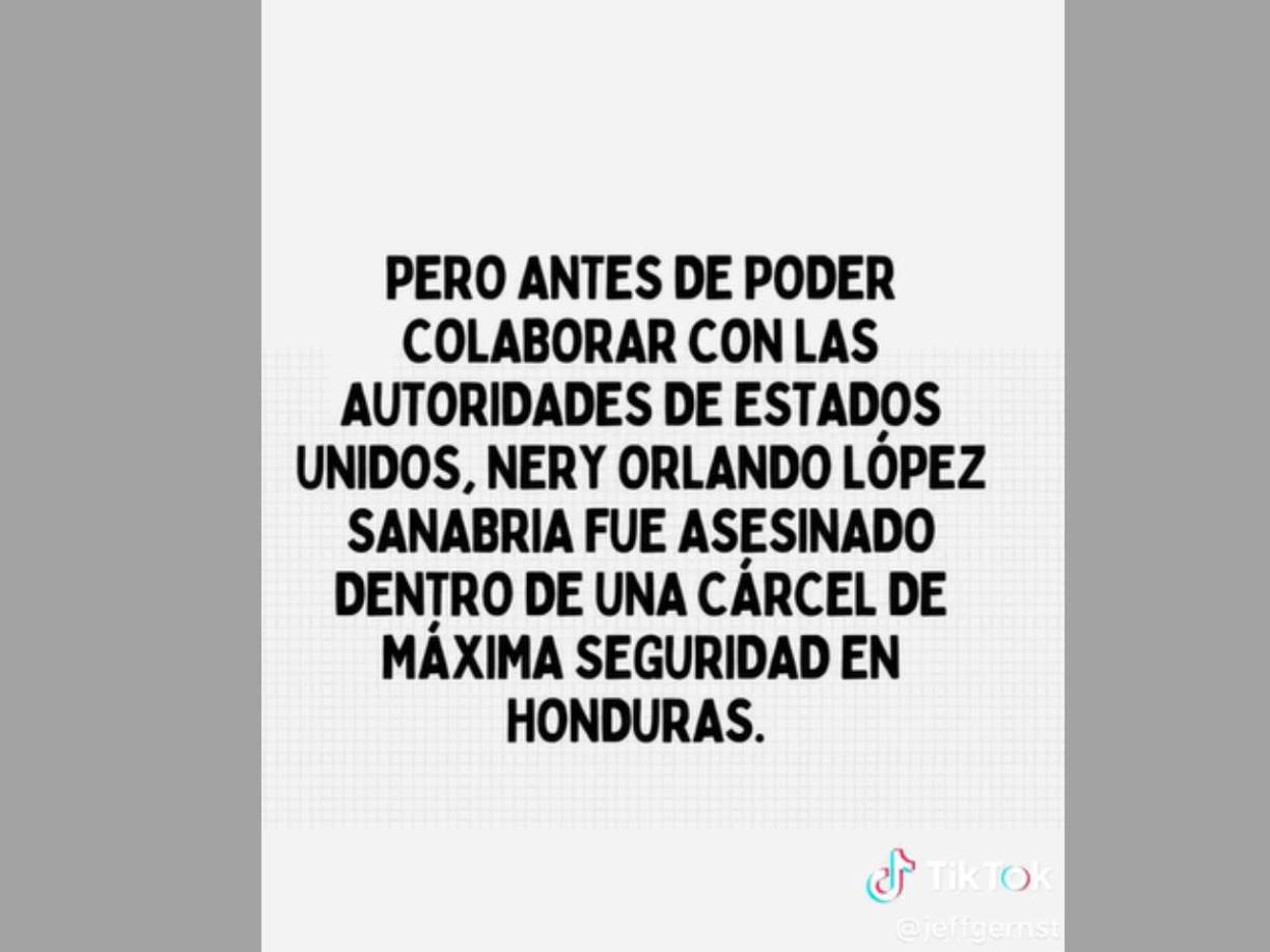 “Estoy totalmente en la disponibilidad para ser colaborador con la justicia americana y con el Gobierno americano. Tengo bastante que puedo ofrecer”, aseguró. 