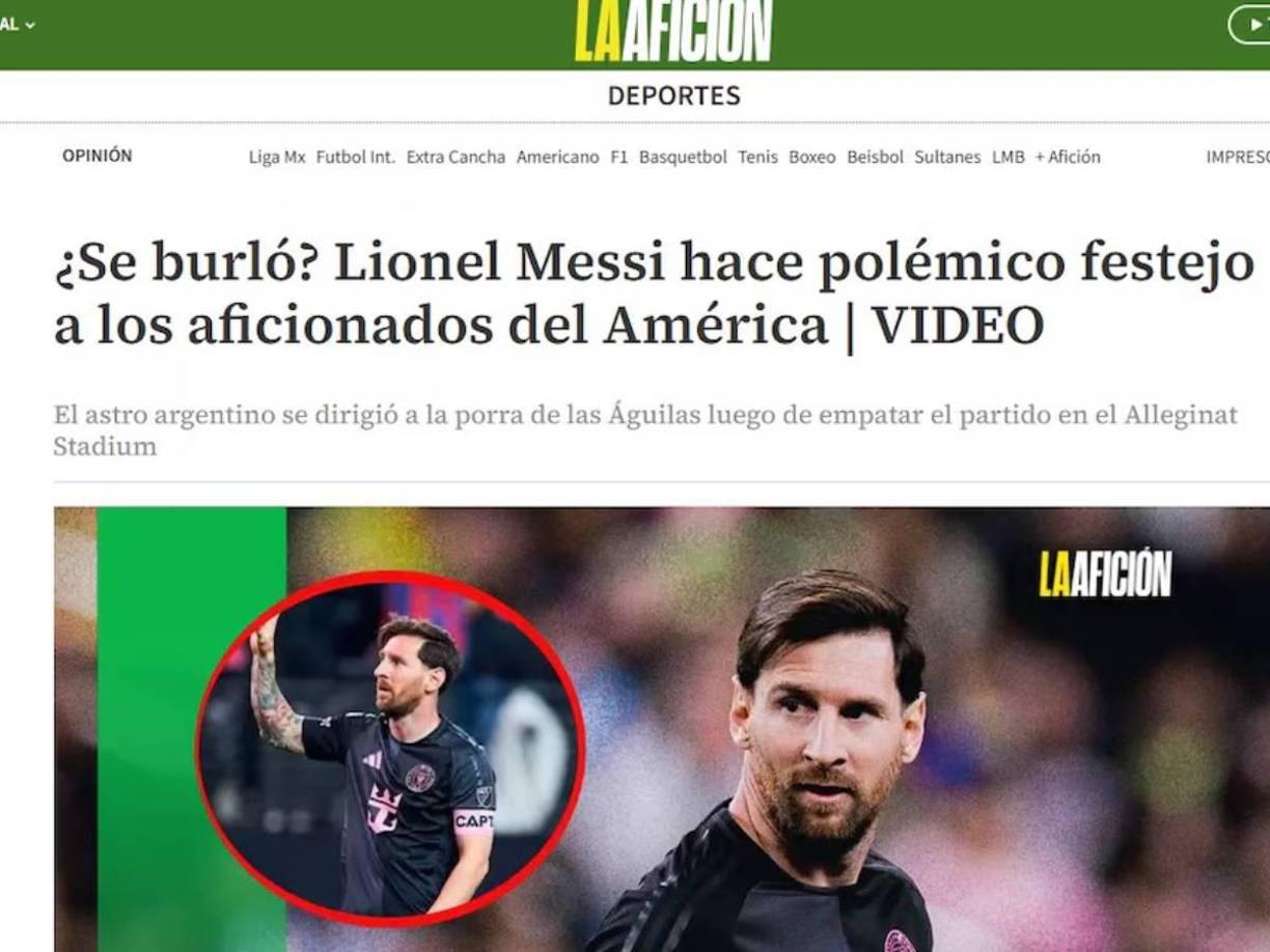 La Afición de México. 