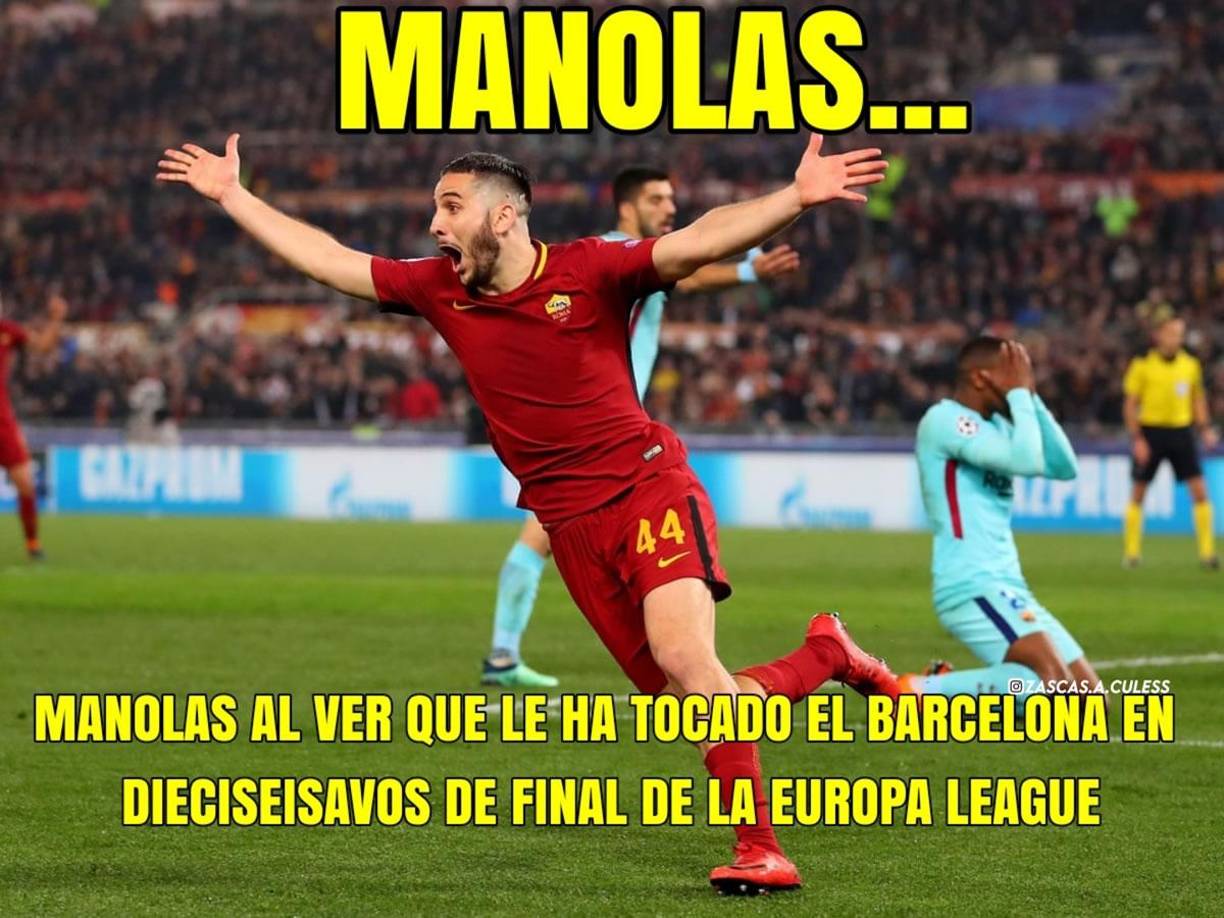 Los memes del sorteo repetido de octavos de Champions y burlas al Barça en la Europa League