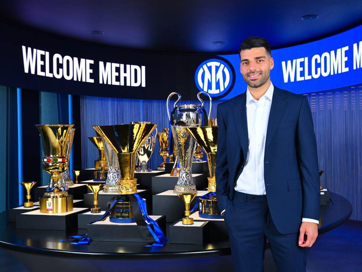 El Inter de Milán ha fichado al delantero iraní Mehdi Taremi, quien llega procedente del Oporto. Firma hasta junio de 2027.