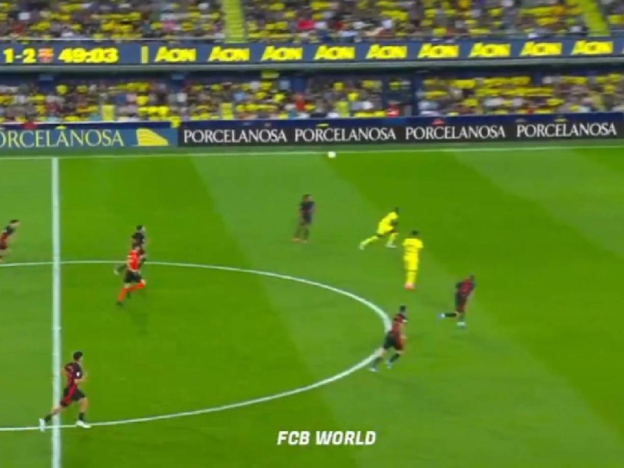 Y es que al minuto 50’, cuando el equipo azulgrana ganaba 2-1, el extremo del Villarreal, Pepé, anotó el empate momentáneo del partido.