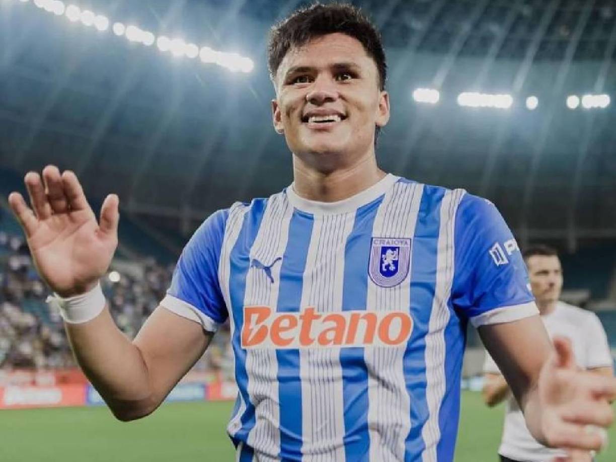 Denil Maldonado - El zaguero hondureño de 26 años de edad del Universitatea Craiova de Rumanía vale 900 mil euros en el mercado.