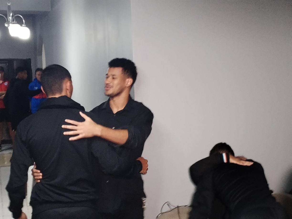 Ahí acompañaron a familiares y amigos en su dolor. 