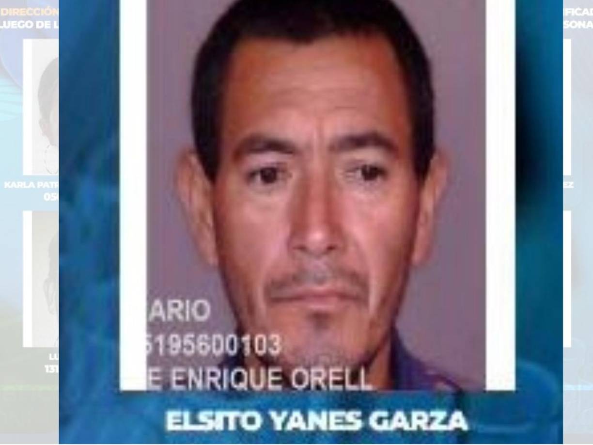 Elsito Yanes Garza de 46 años.
