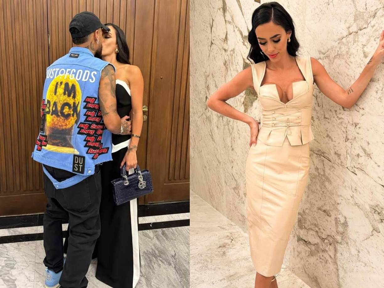 Sorpresa. La influencer brasileña Bruna Biancardi junto al famoso futbolista han anunciado que serán padres.