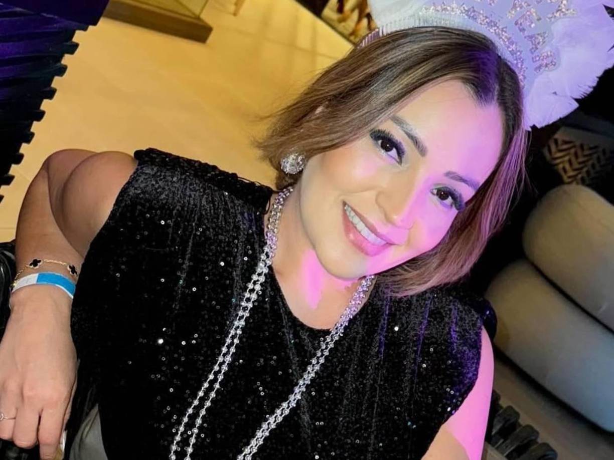 Ella es Virginia Varela, esposa de Emilio Izaguirre, director deportivo del campeón Motagua. 