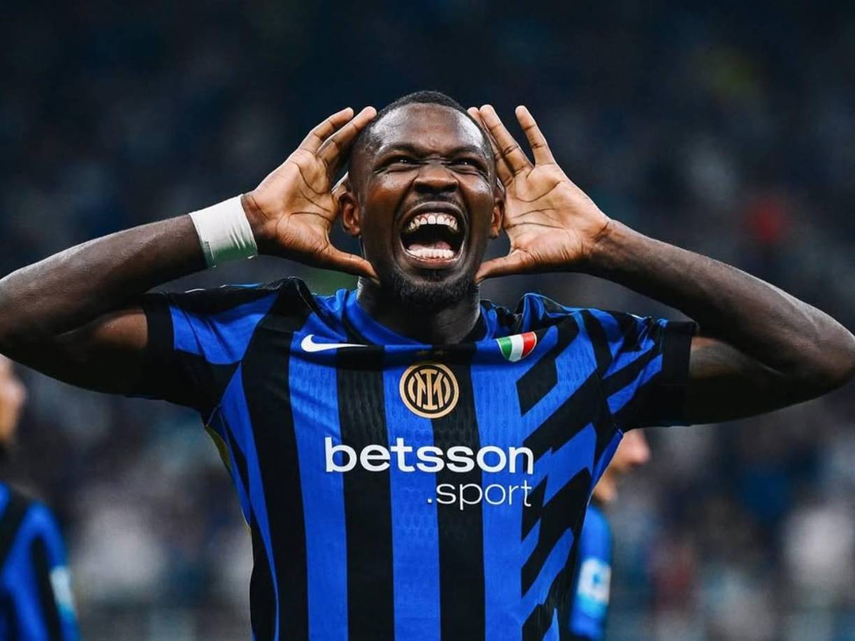 En el puesto 12 de la clasificación de la Bota de Oro se ubica Marcus Thuram del Inter de Milán con 12 goles (x2), 24 puntos.