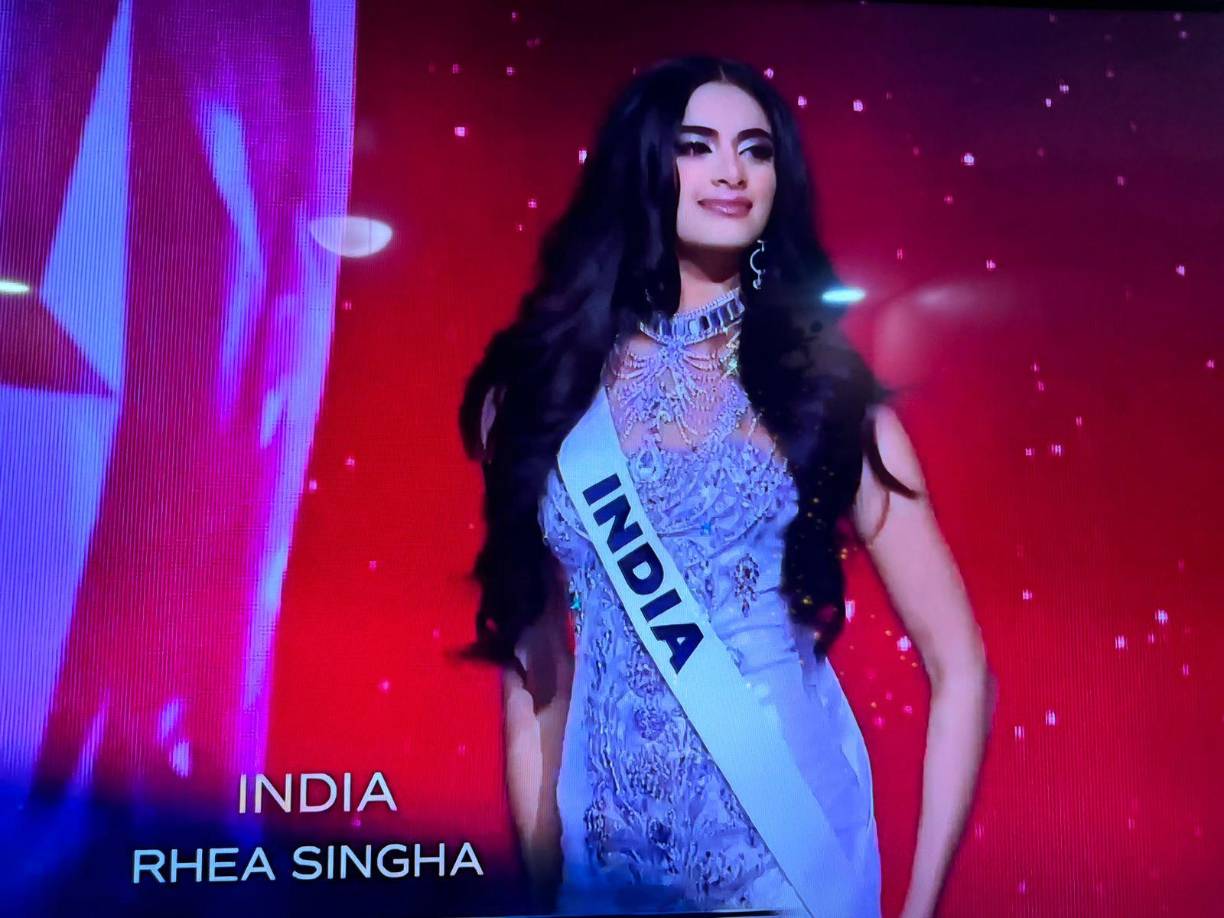 2. Miss India: Rhea Singha.