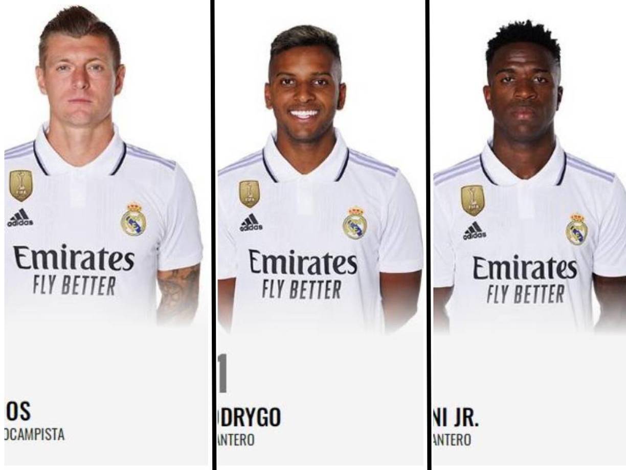 Estos son los dorsales del Real Madrid para la temporada 2023/24.