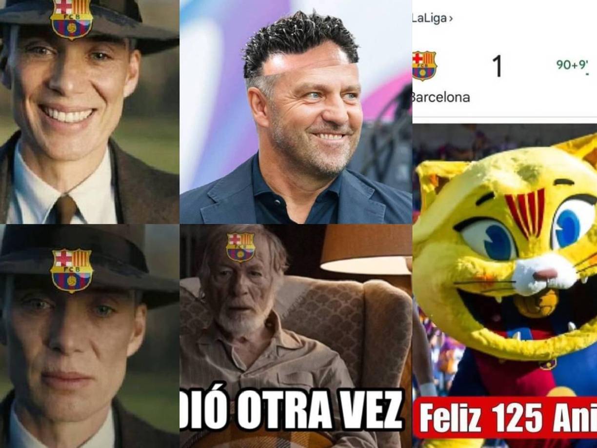 Barcelona cayó ante Las Palmas (1-2) y la ola de memes no se hizo esperar.