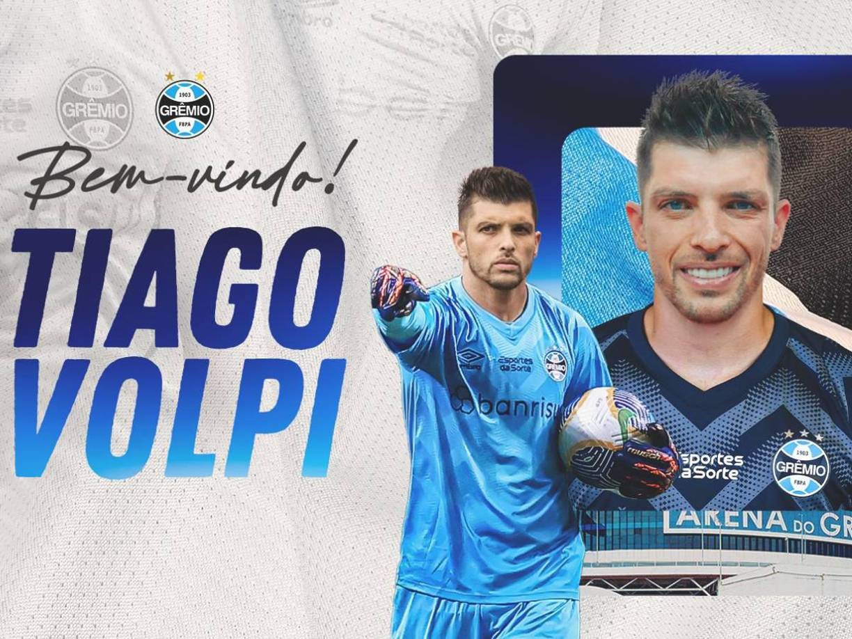 El Gremio de Brasil ha fichado al guardameta brasileño Tiago Volpi. Firma hasta diciembre de 2026 y llega procedente del Toluca.